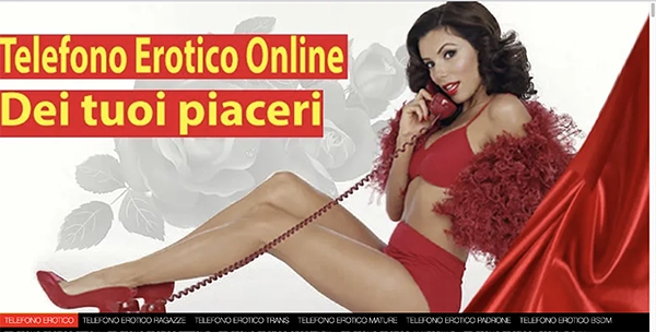 telefono erotico immagine